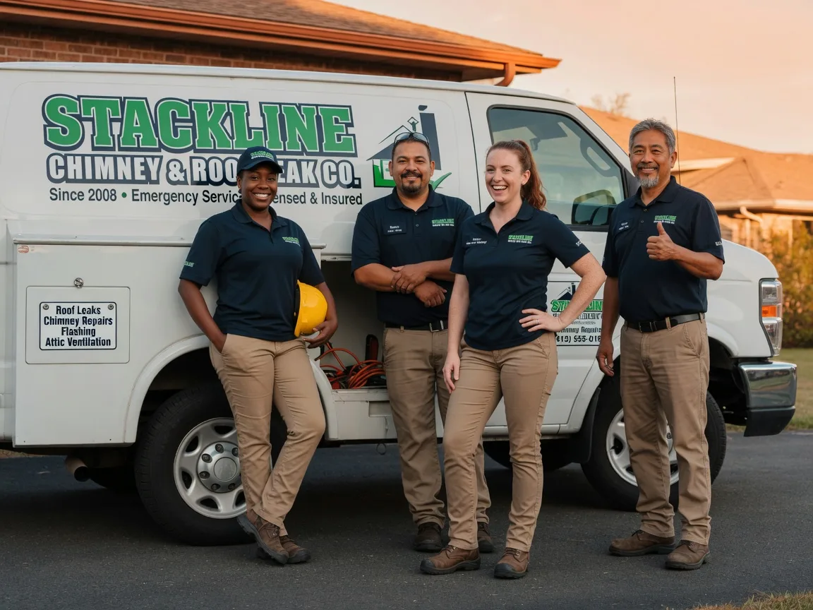 Chimney flashing repair company in Linden, MI